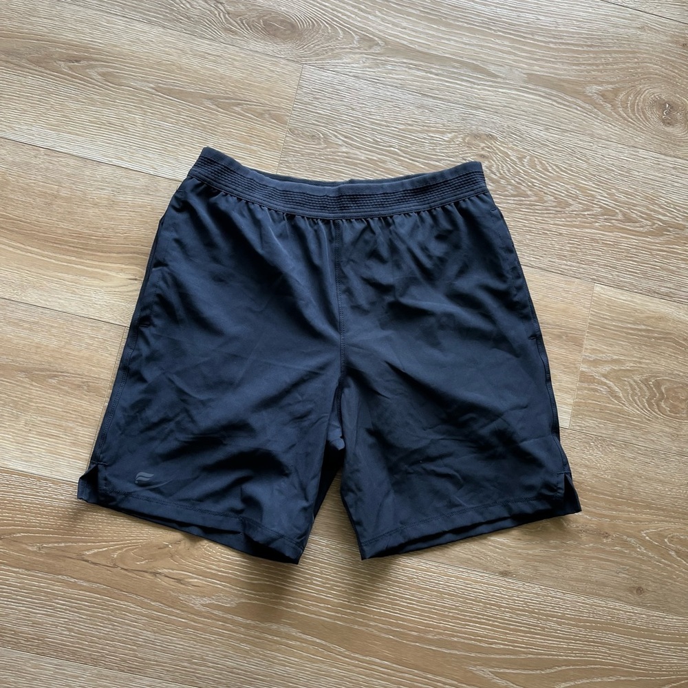 Fabletics black shorts (lined)